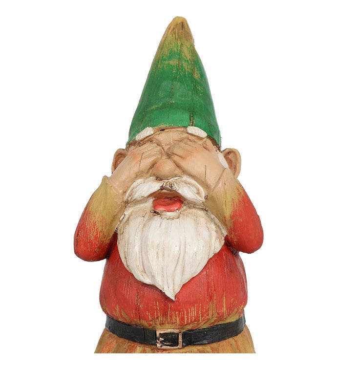 Three Wise Gnomes - Hear No Evil Speak No Evil See No Evil