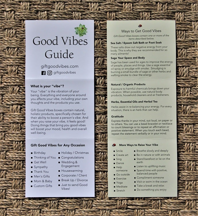 Happy Birthday Good Vibes Holistic Gift Box