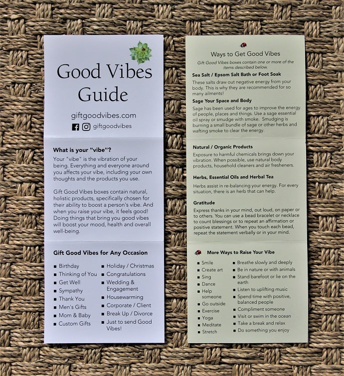 Feathers Good Vibes Women's Gift Box