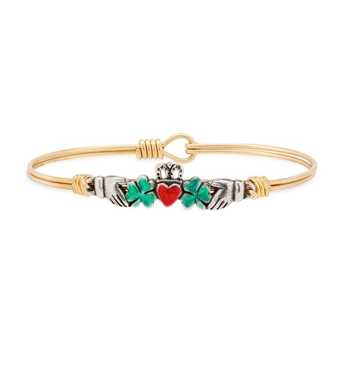 Luca + Danni Claddagh Medley Bangle Bracelet