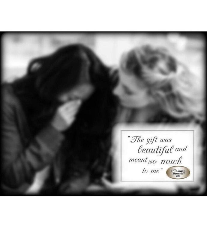 Memorial Gift Oil Diffuser With Essential Oil And Condolences Card