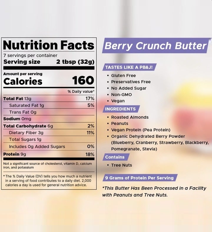Berry Crunch Butter