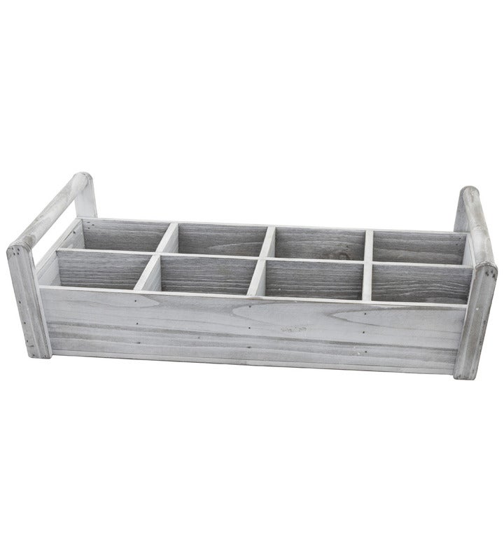 Aged White Crates S/2