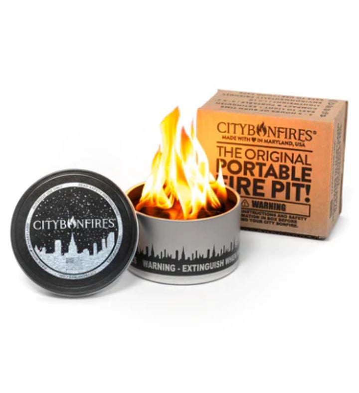 City Bonfires Candle 4"