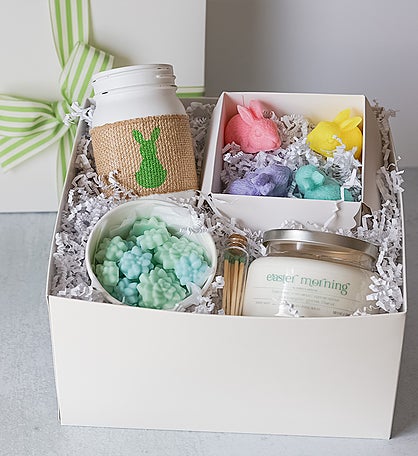Easter Gift Bundle Candle, Matches, Decorative Jar & Wax Melts