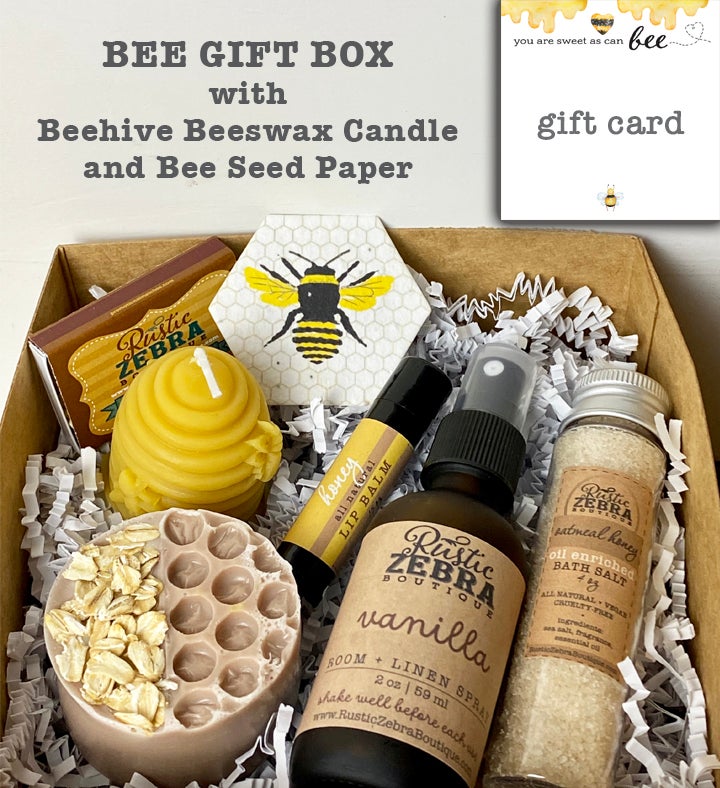 Bee Gift Box With Flower Seeds