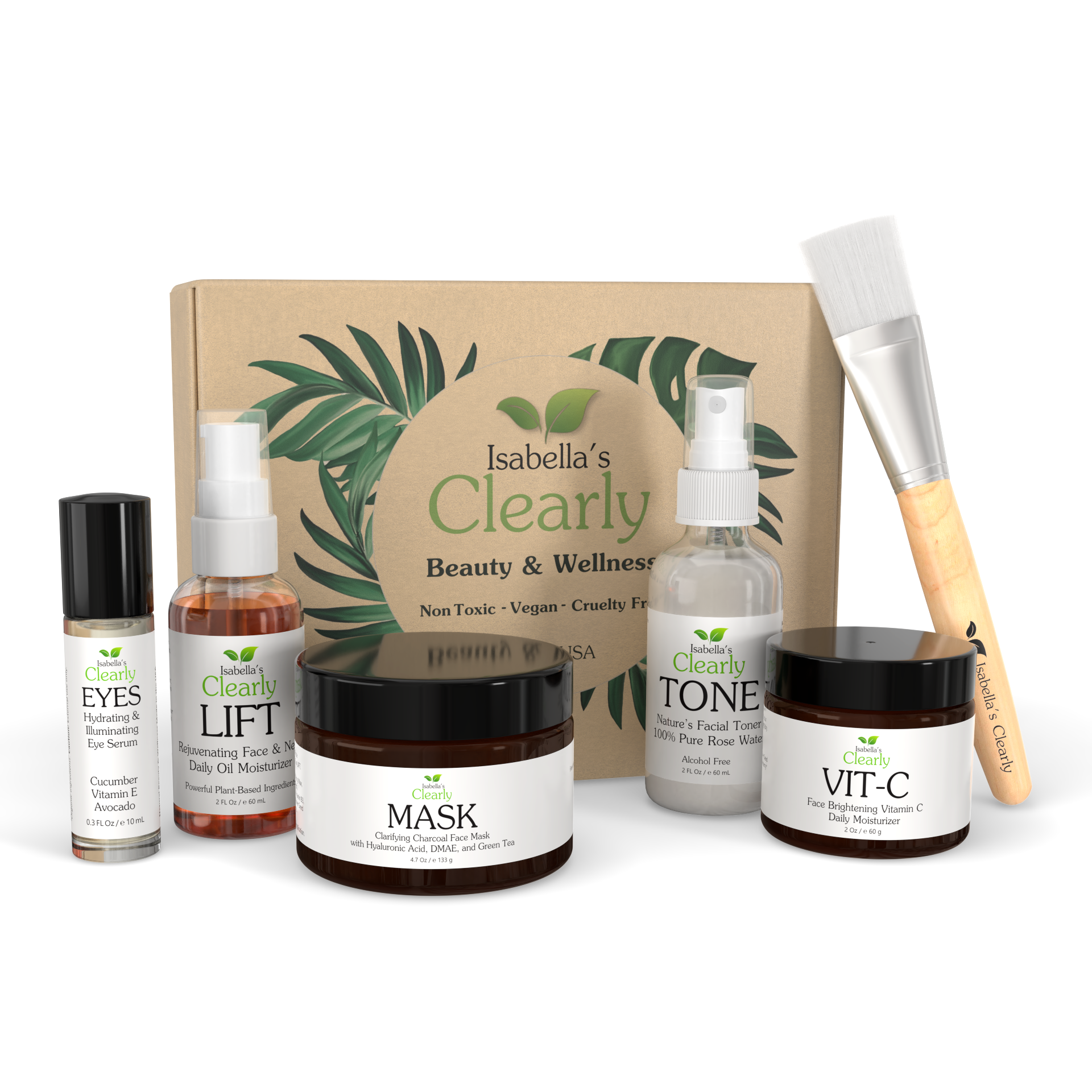 Flawless, A Natural Skin Care Gift Set For Flawless Skin