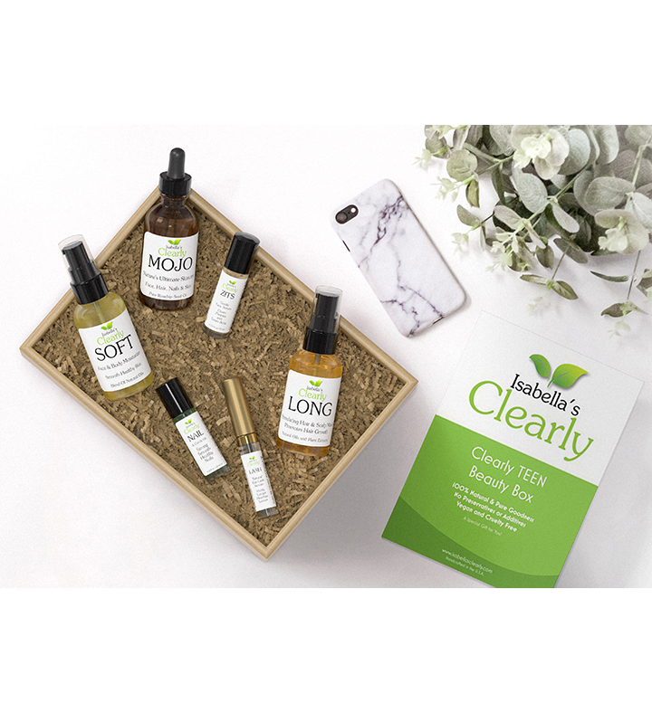 Teen, A Natural Skin And Body Care Gift Set For Teen Girls