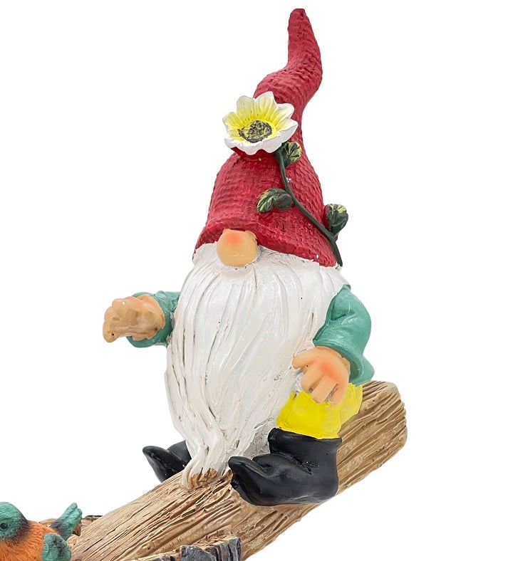 See saw Garden Gnome Statue 10.6"