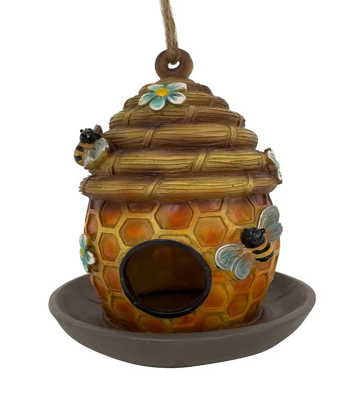 Honeycomb Bee Hive Mini Birdhouse