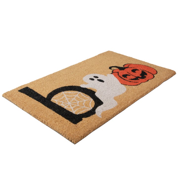 Natural Coir "Boo" Halloween Doormat 18" x 30"