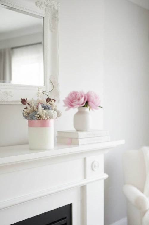 Pink Candle Box