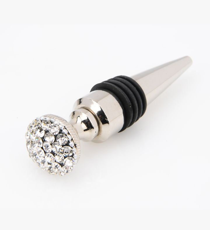 Stainless Steel Bottle Stopper With Diamond Top