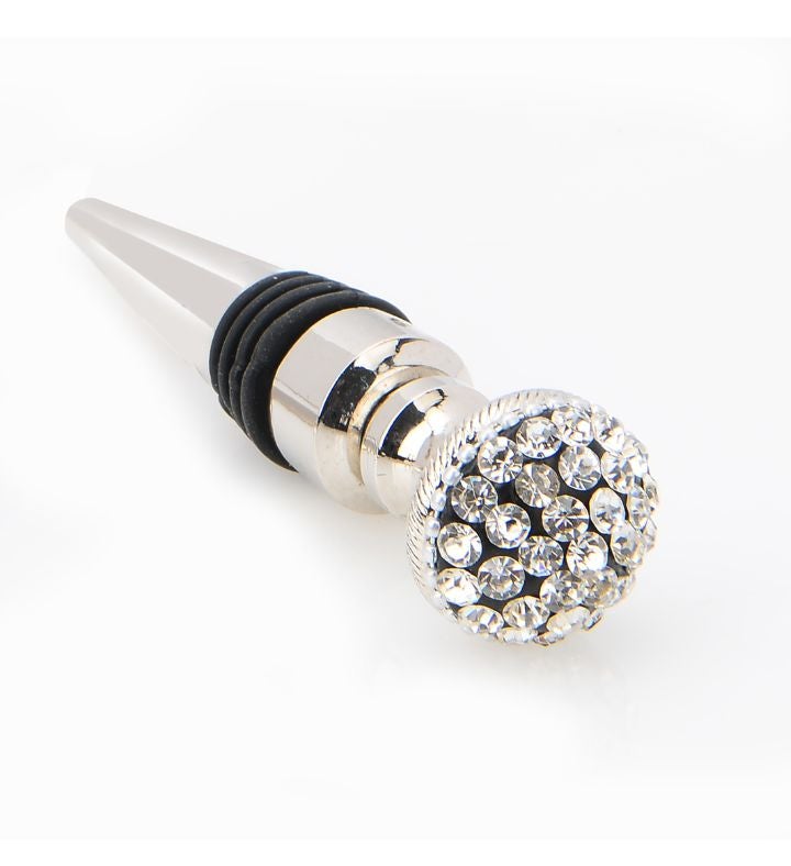 Stainless Steel Bottle Stopper With Diamond Top