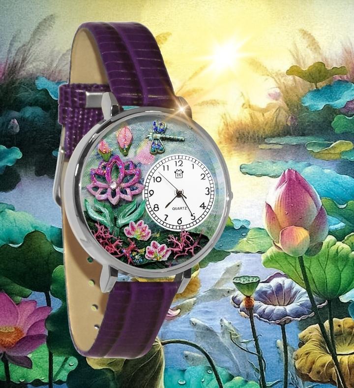 Healing Lotus 3d Watch
