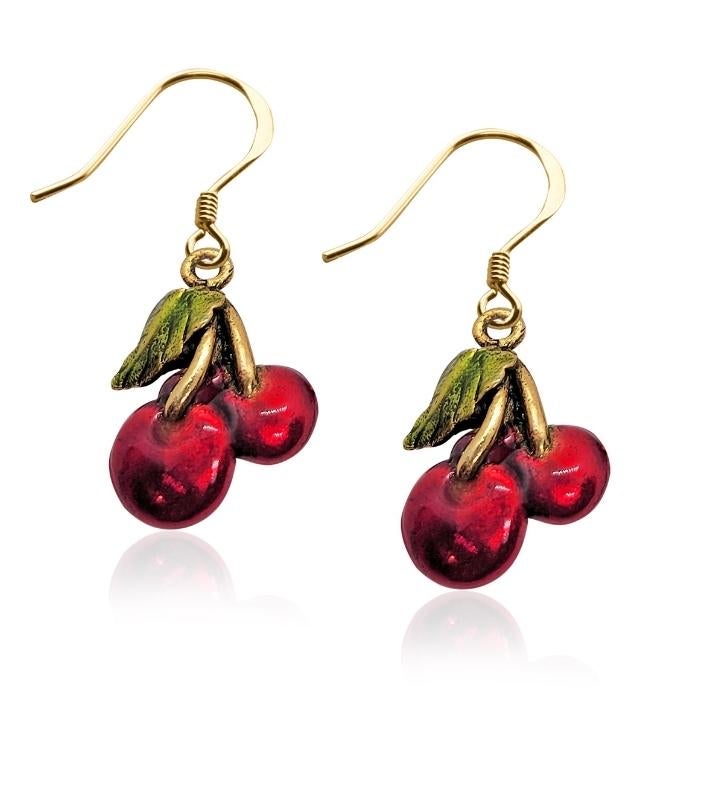 Cherries Charm Earrings