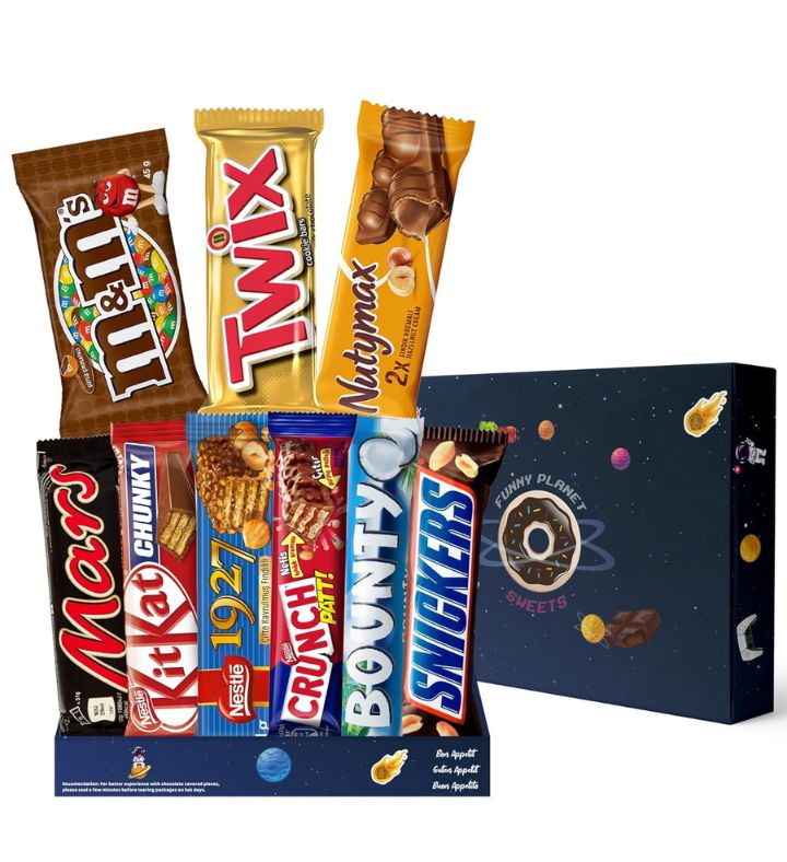 Carian's Bar Chocolate Snack Box Variety Pack