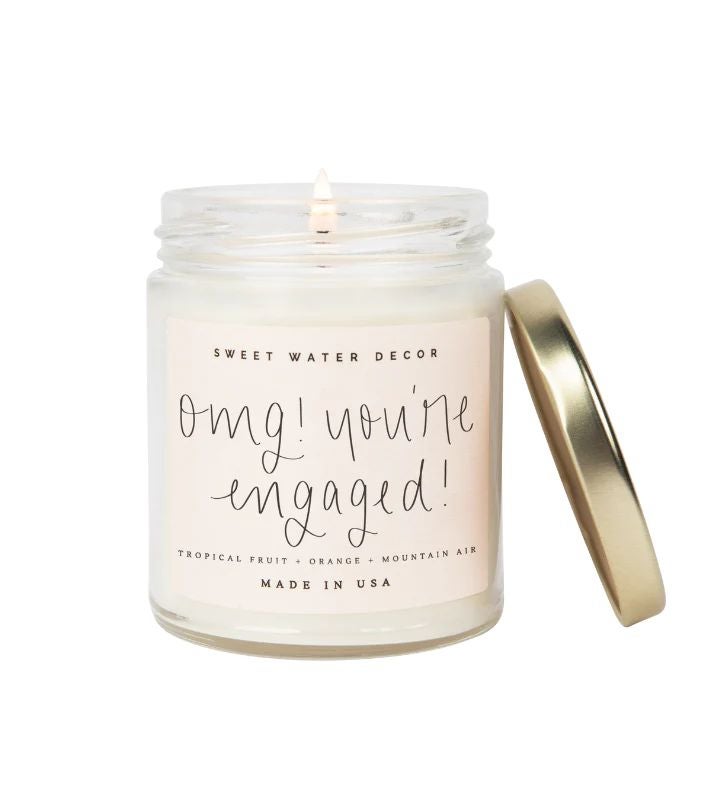 Omg! You're Engaged! Soy Candle - 9 Oz
