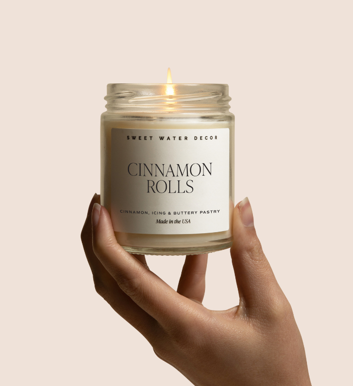 Cinnamon Rolls Soy Candle 9 Oz
