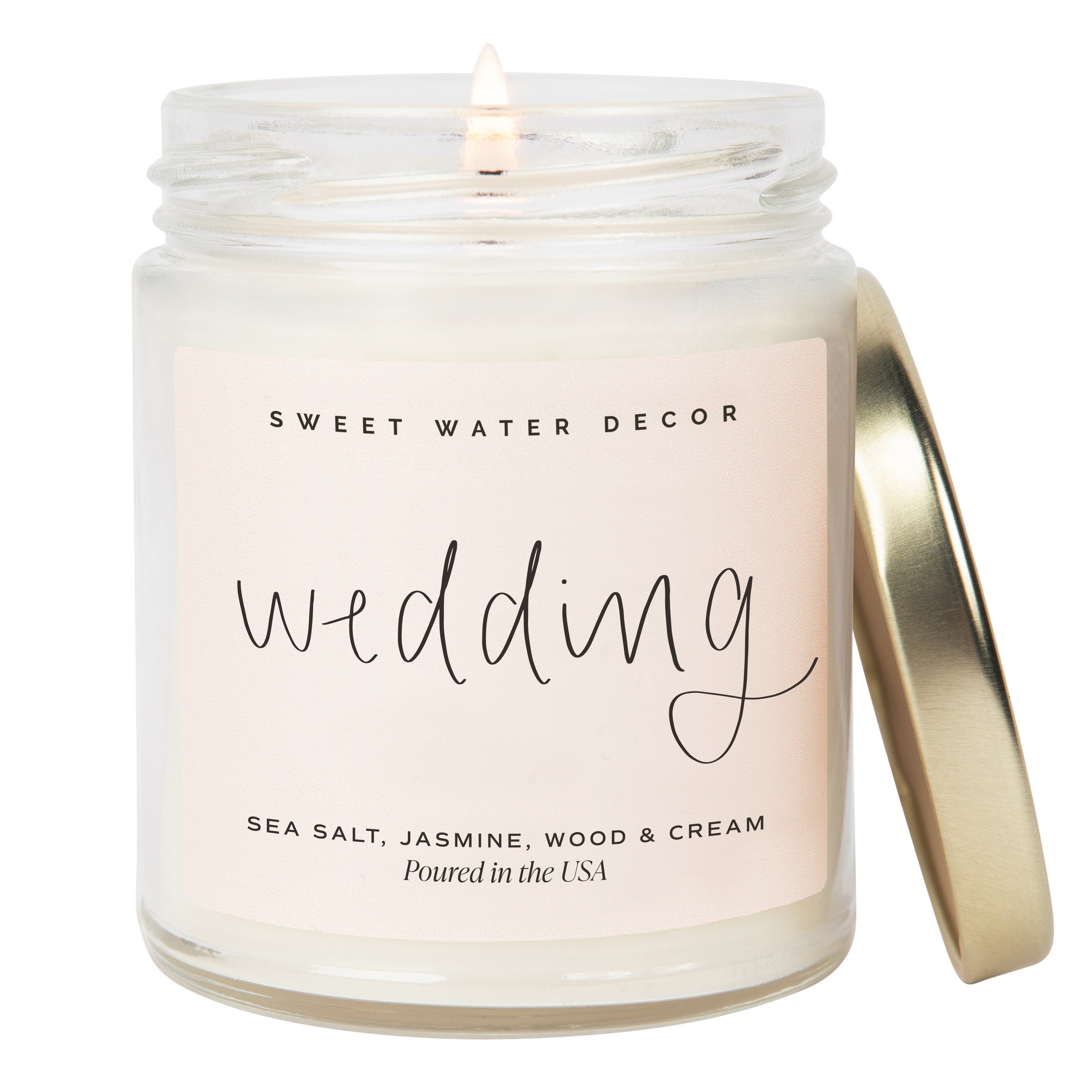 Wedding Soy Candle 9 Oz