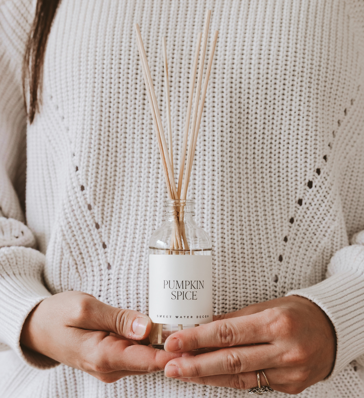 Pumpkin Spice Clear Reed Diffuser