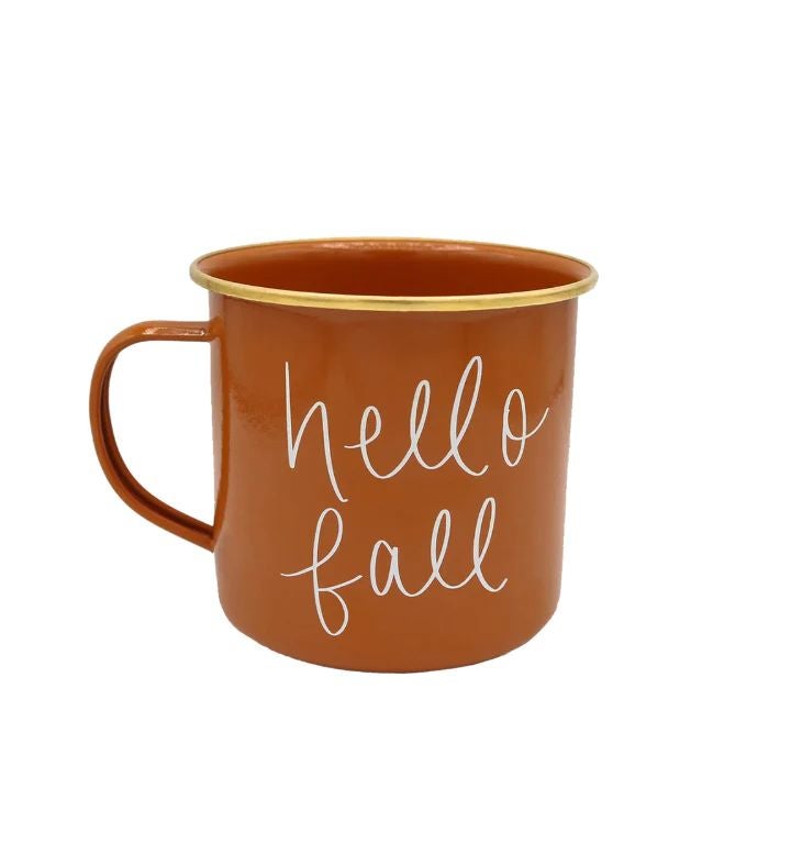 Hello Fall Campfire Coffee Mug