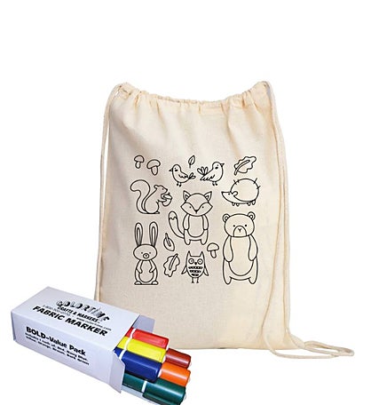 Colortime Drawstring Bag & Marker Pack