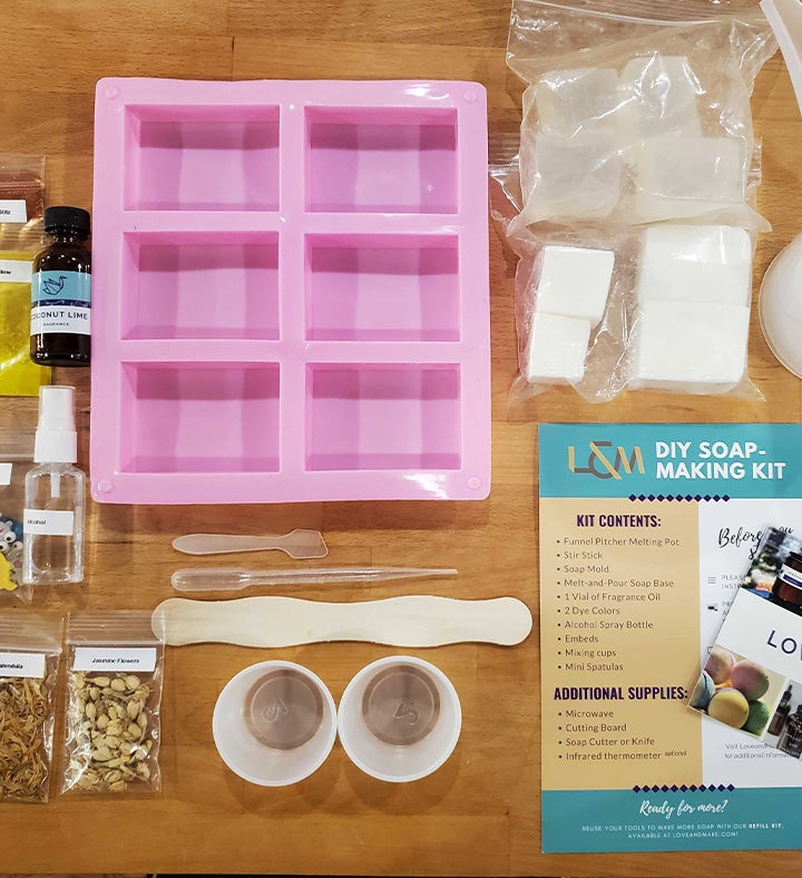 At-home Diy Soap Making Kit