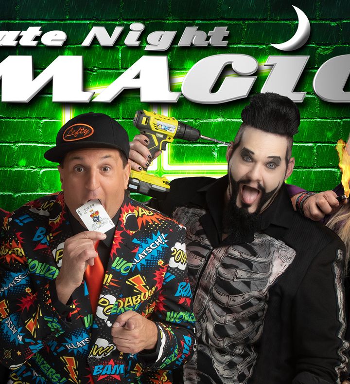 Tickets To The Spectacular Late Night Magic Show For Two   Nevada