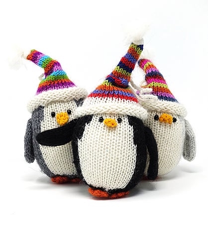 Penguin Ornaments, Set Of 3