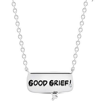 GOOD GRIEF! Thought Balloon Extendable Necklace