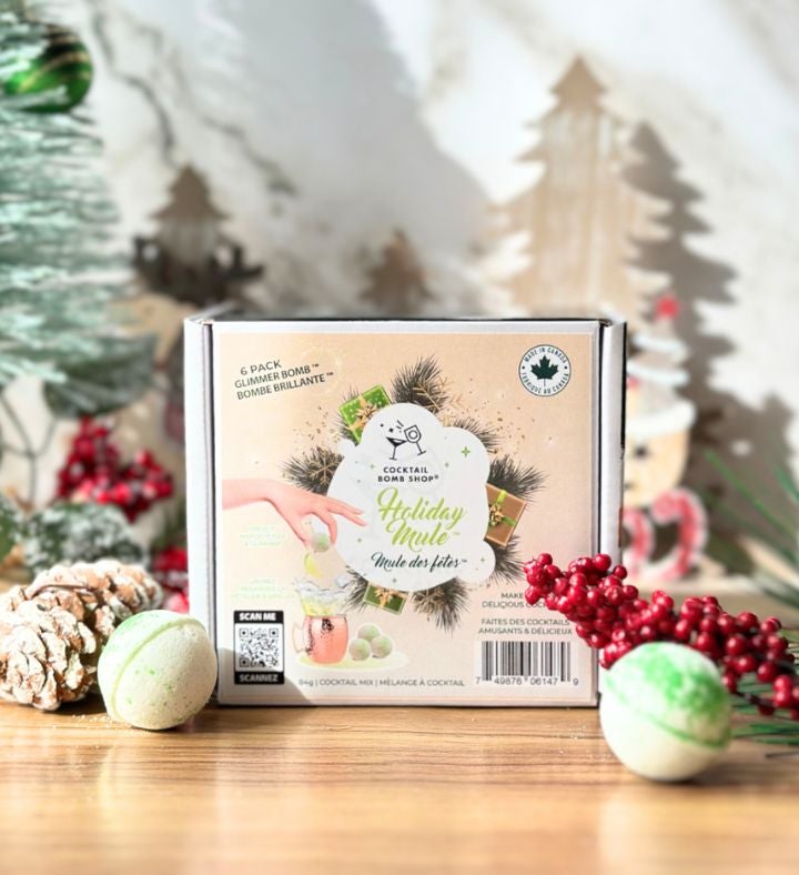 Holiday Mule Cocktail Bomb 4 Pack Gift Set