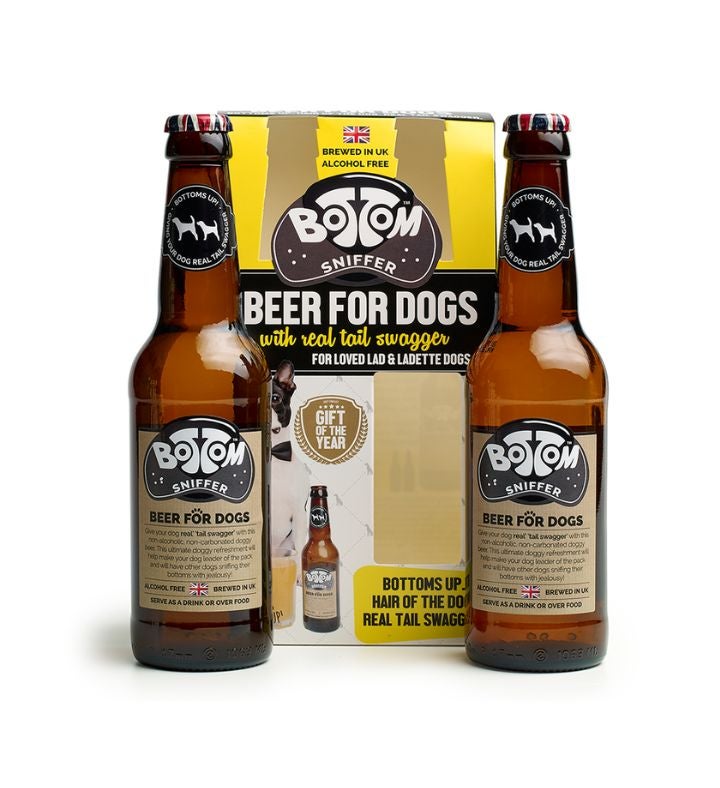 Bottom Sniffer Dog Beer Gift Set