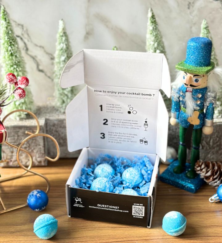 Jack Frost Cocktail Bomb 4 Pack Gift Set