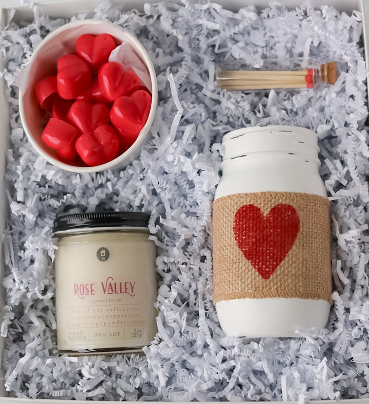 Rose Valley Candle, Wax Melts & Decor Vase Set