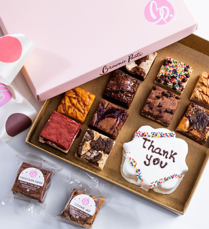 Thank You Brownie Box