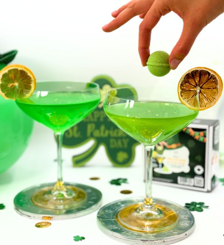 The Golden Cocktail Bomb