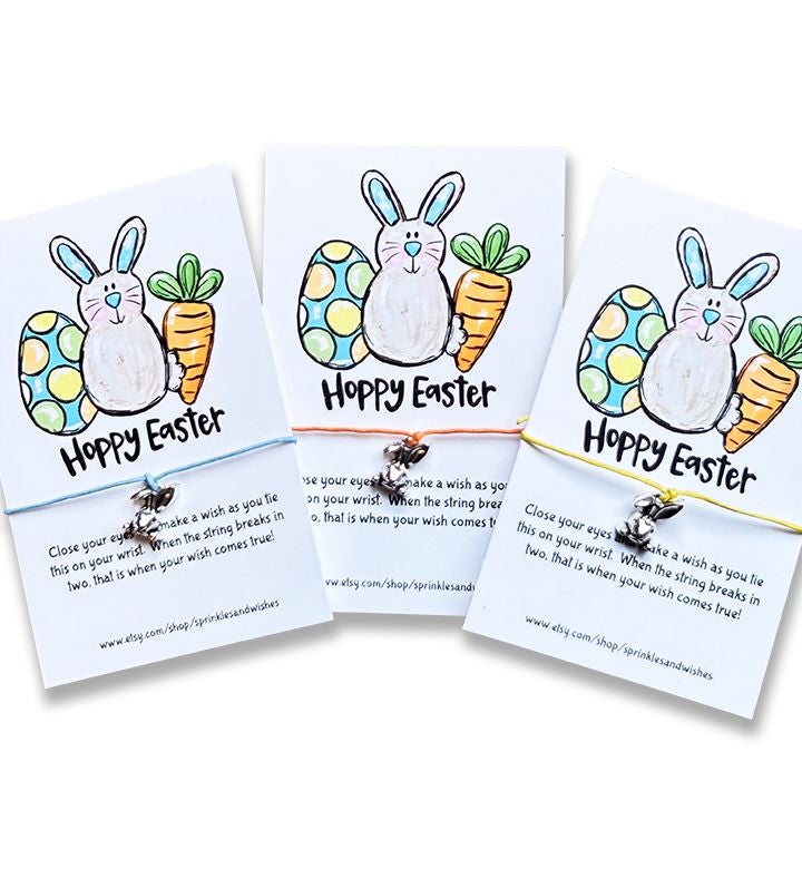 Hoppy Easter Set Of 3 Wish Bracelets