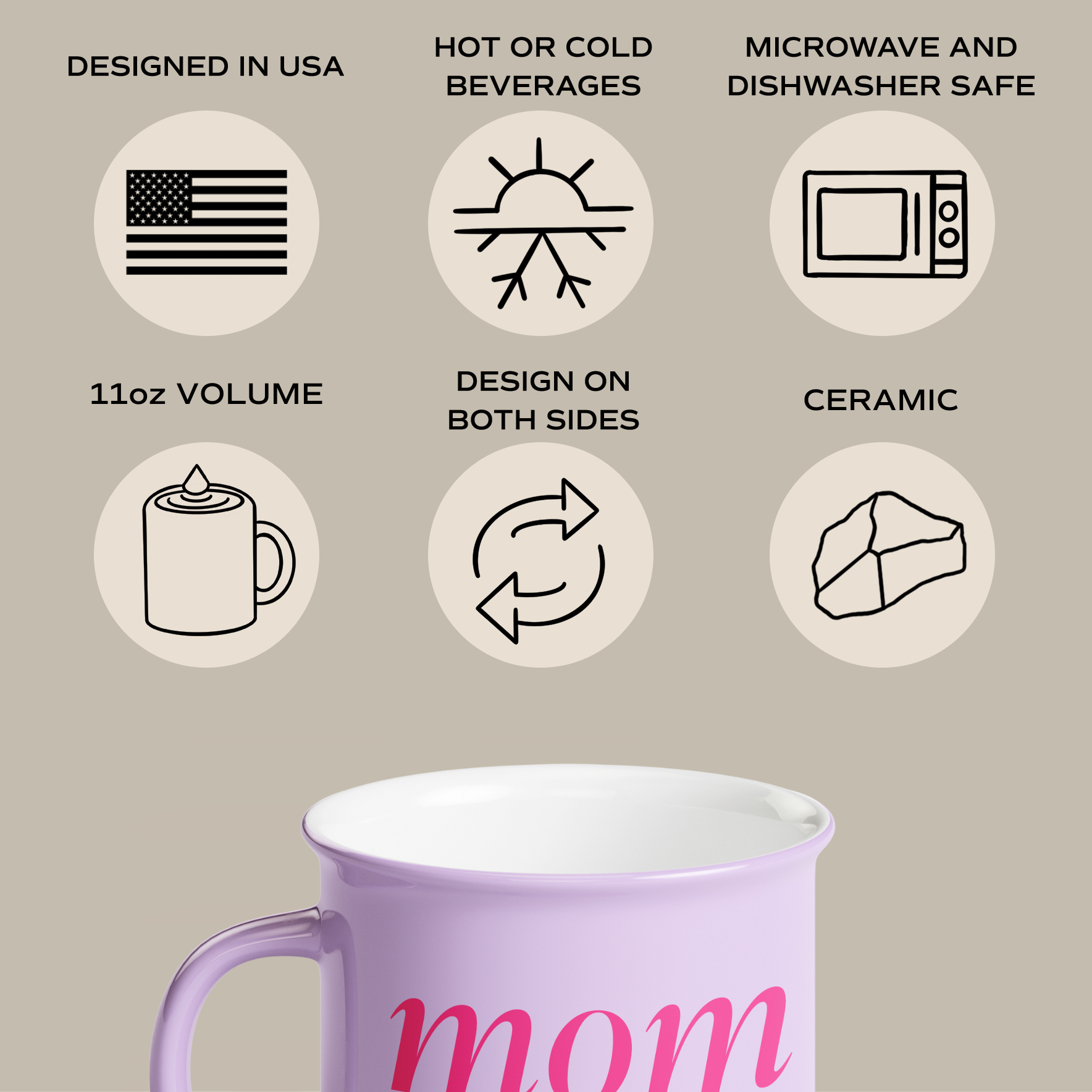 Mom Life 11 Oz Mug