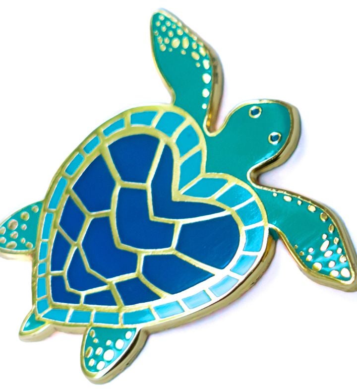 Sea Turtle Heart Lapel Pin | Marketplace | 1800Flowers