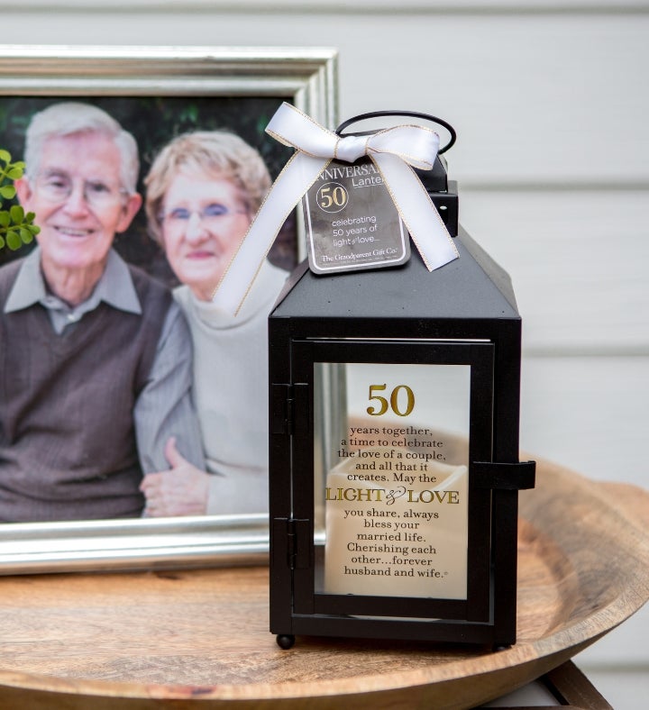 50th Wedding Anniversary Lantern