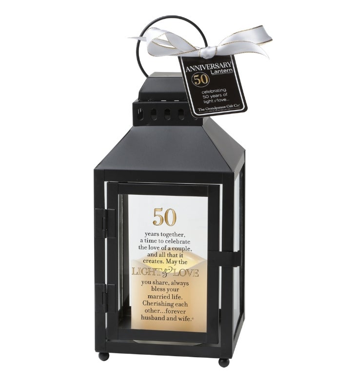 50th Wedding Anniversary Lantern