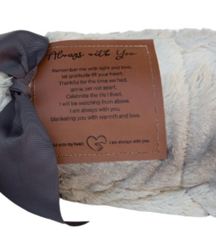Softly Said Sympathy Blanket: Always With You