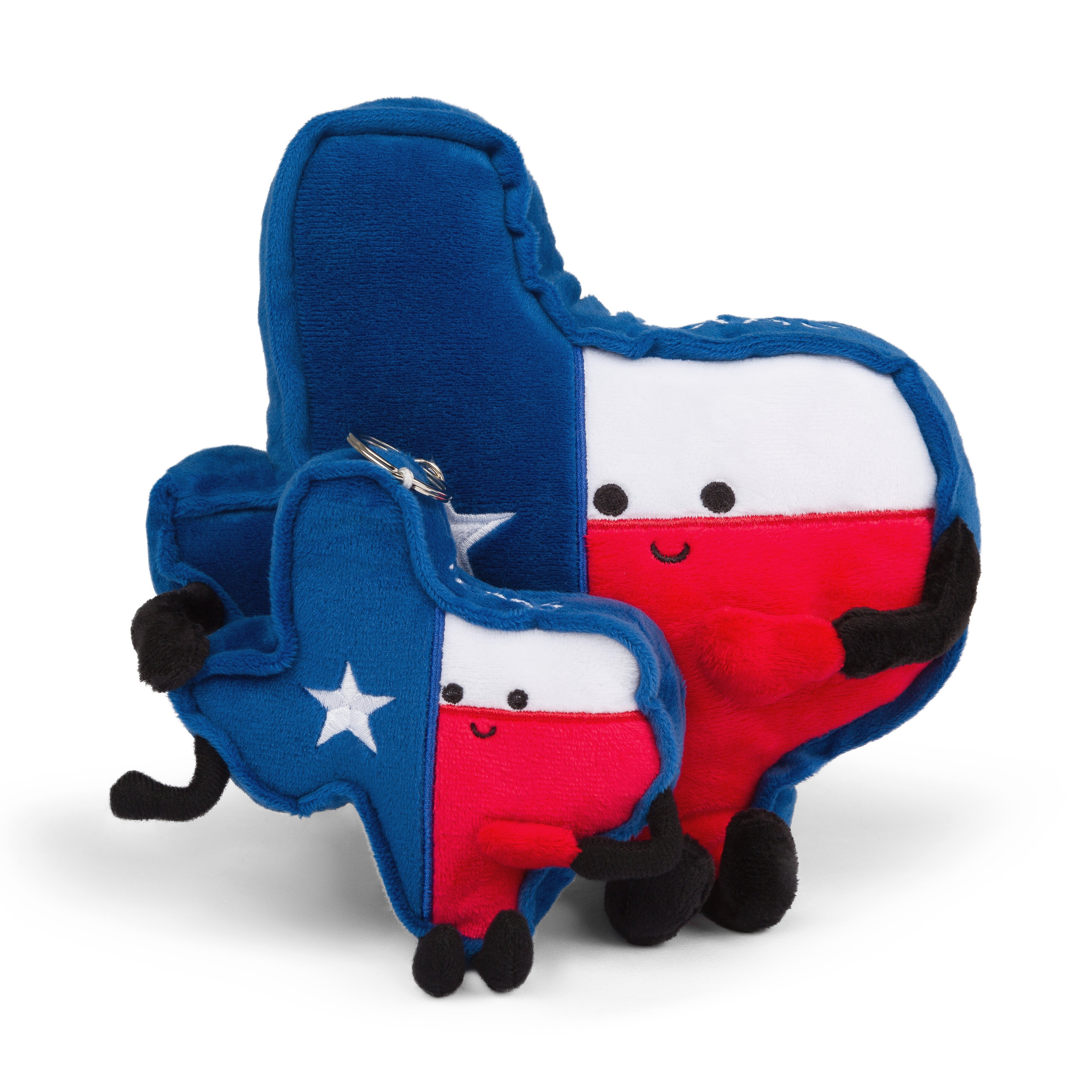 Texas Plush Keychain