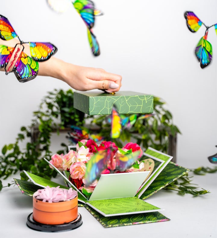 Mother's Day Garden Explosion Cake Gift Box