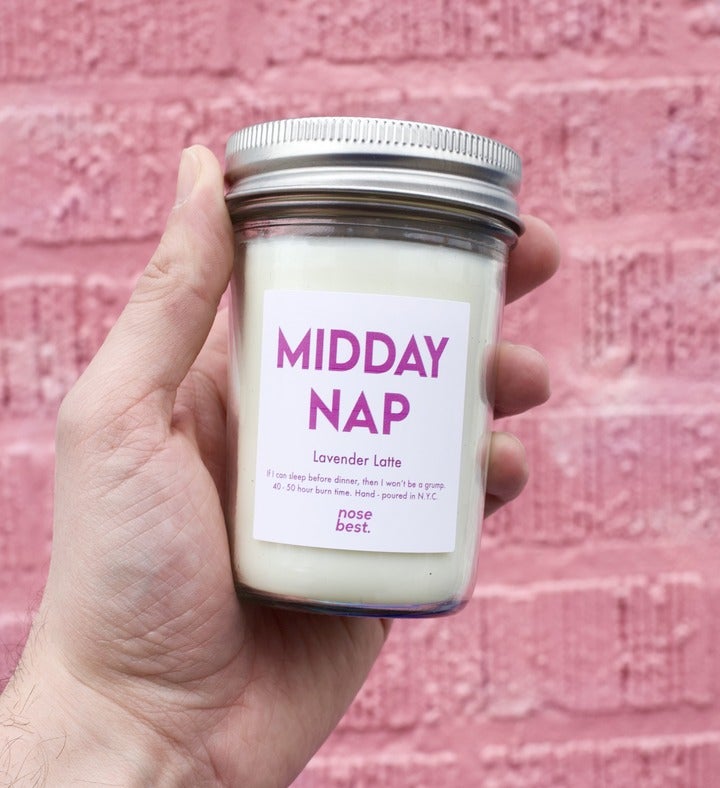 Pride Collection |Midday Nap | Lavender Latte Soy Wax Candle 8oz