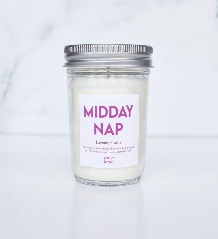 Pride Collection |Midday Nap | Lavender Latte Soy Wax Candle 8oz