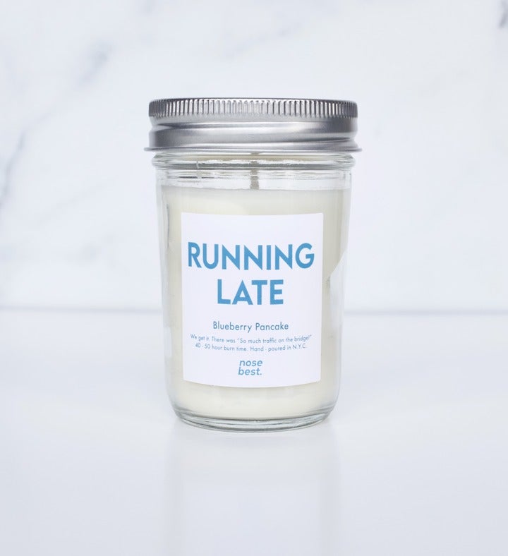 Pride Collection | Running Late | Blueberry Pancake Soy Wax Candle 8oz