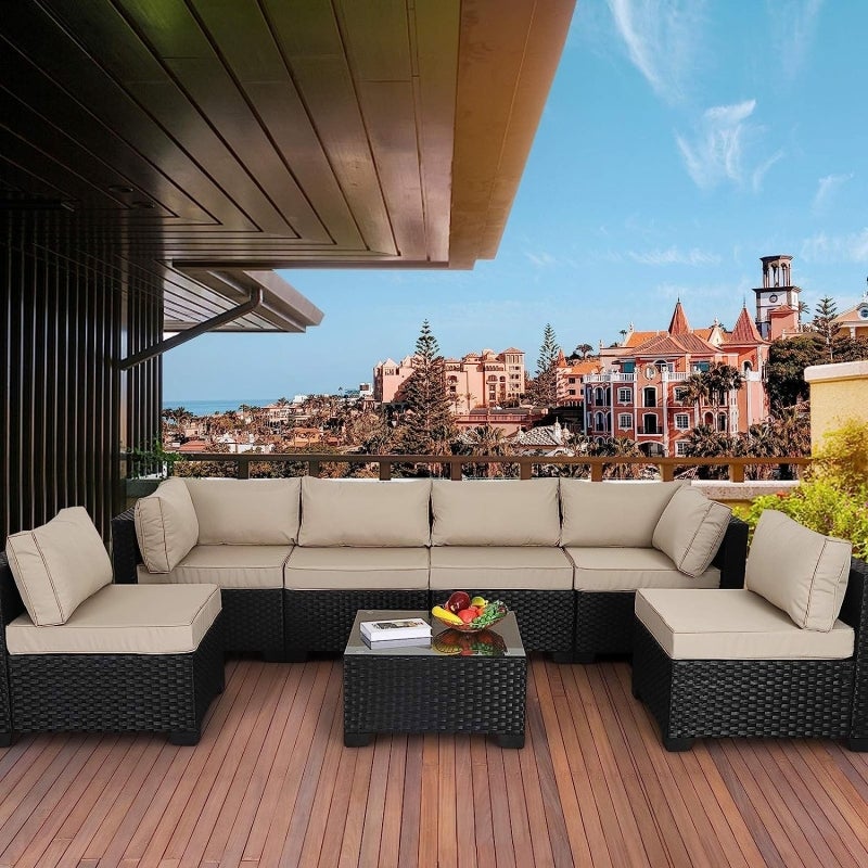 Wicker Furniture Outdoor Set
