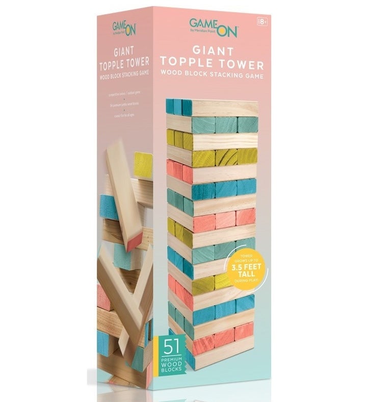 Game On Giant Topple Tower